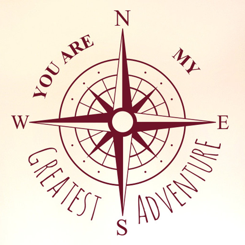 Wall Decal, Burgundy
