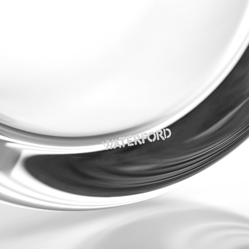 Decanter Short Platinum Band 970ml 32.5floz