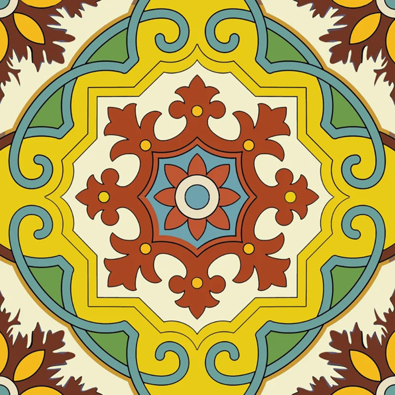 Carreau de mosaïque pelez et collez, L 12 po x L 12 po