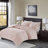 Arya Embroidered Medallion Faux Fur Ultra Plush Comforter Set-1963773213-1963773214