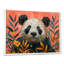 Un panda abstrait dans l'Amazone I - Panda animal, art mural dans le salon-1400571530-1400571531