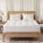 BEDLORE® Rayon Bamboo Mattress Topper, Pillow Top Mattress Pad with 6-18'' Deep Pocket, Soft Bed Topper for Back Pain Relief-121838889-117317085