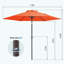 Parasol de marché inclinable 90 'Amaral-213007557