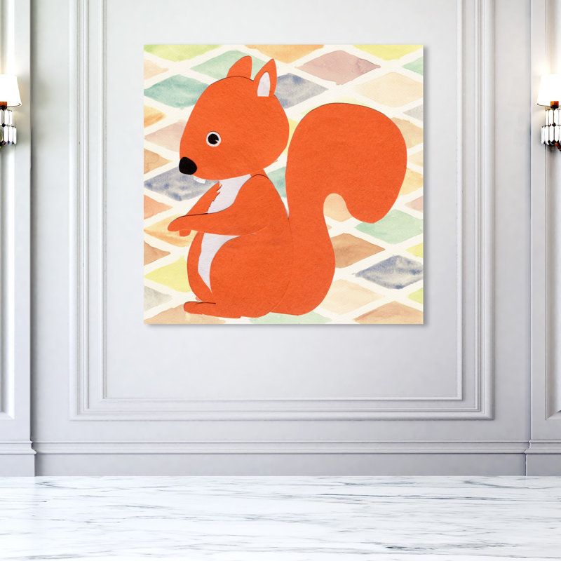 Art sur toile ardilla Eastman, H 30 po x l 30 po x P 1,5 po