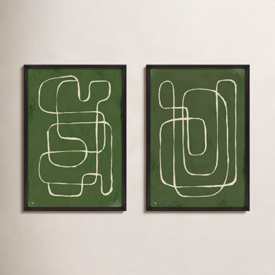 Line Works 2-Piece Painting Set