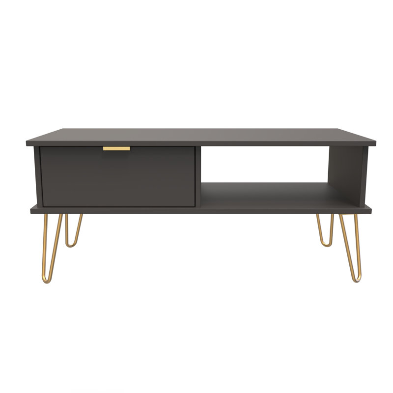 Suhanth 1 Drawer Coffee Table, Grey