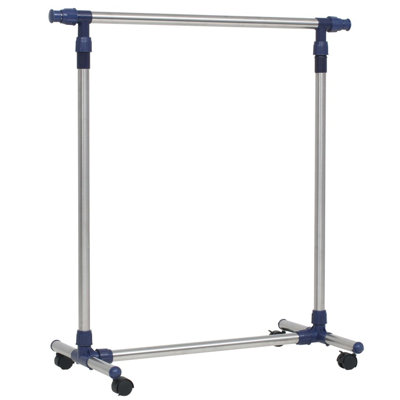 Hinds Adjustable Rolling Clothing Rack
