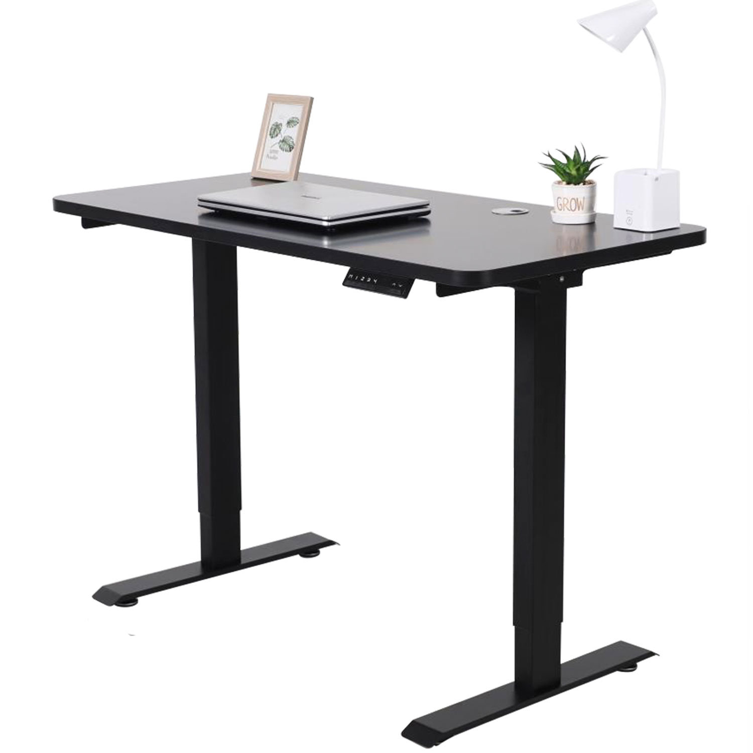 Inbox Zero 46.5" Electric Height Adjustable Standing Desk & Reviews