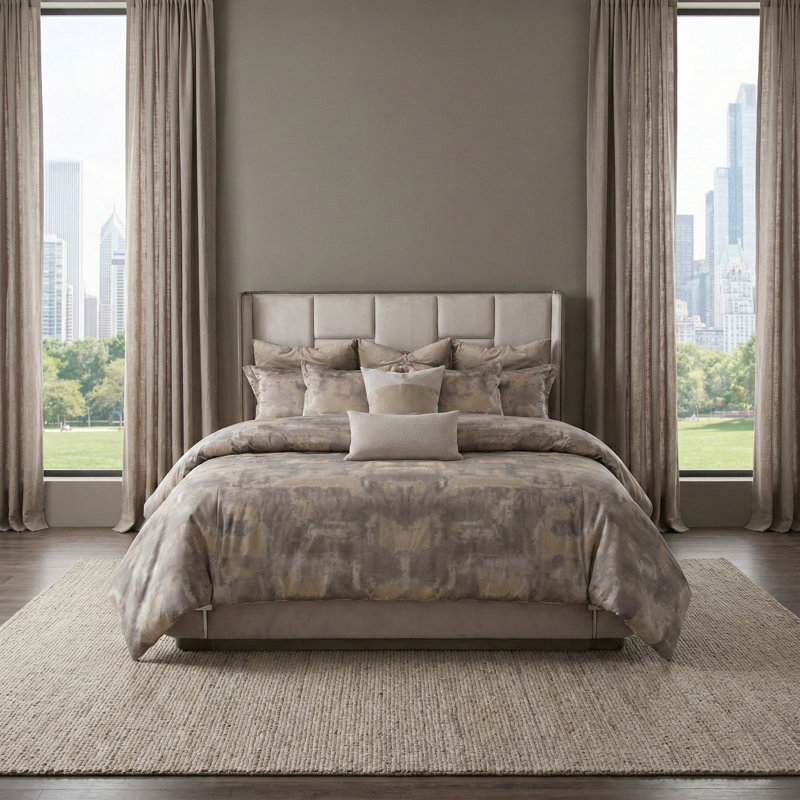 Roxbury Park Upholstered Wingback Bed, California King