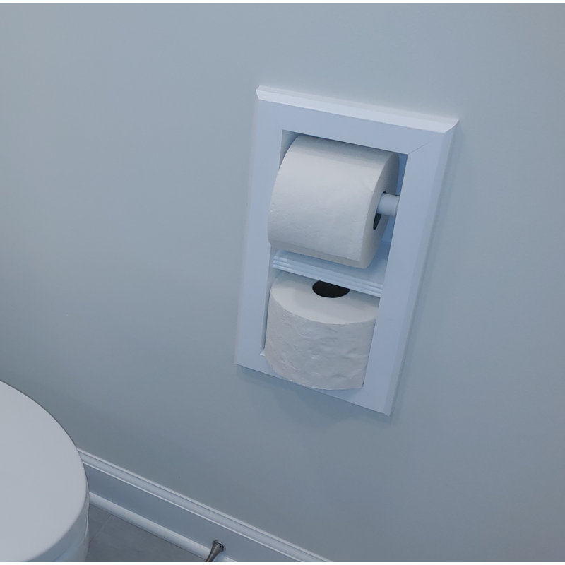 Porte-papier hygiénique Butler, Blanc