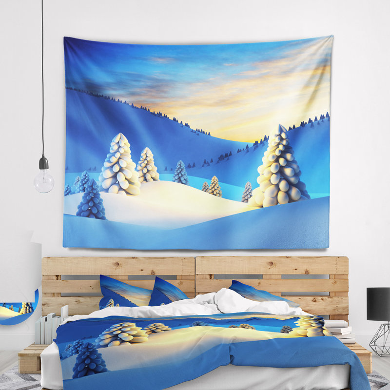 Polyester Tapestry, 32" H x 39" W