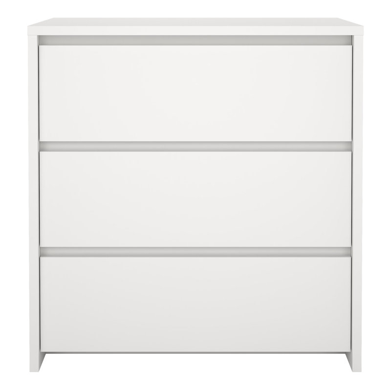 Next 80.1cm W 3 - Drawer Chest of Drawers, White