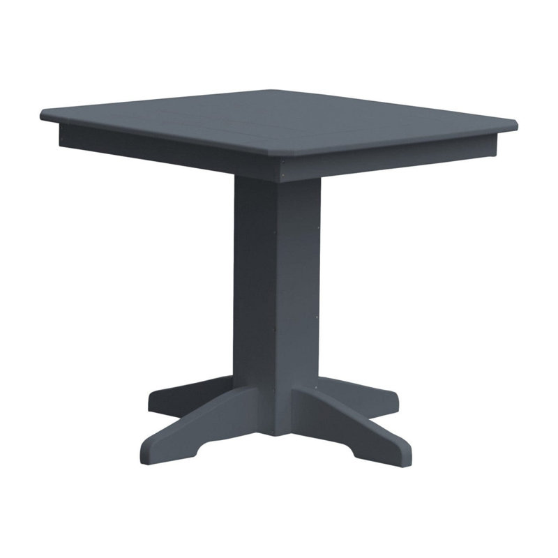 Table de salle à manger Keystone Amish Co., 33, Gris foncé