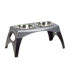 Hanshaw Single Elevated Feeder Archie & Oscar Capacity: Large (3 Qt.)