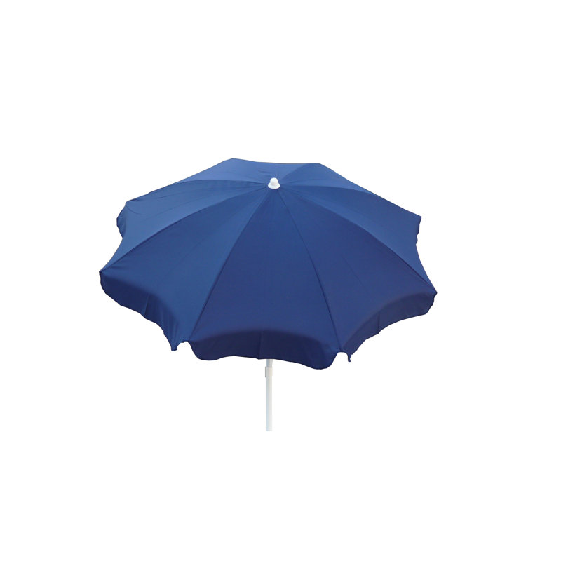 Pepinn 200cm Beach Parasol, Blue