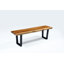 Banc en bois massif de 72 pouces Jen avecia-519466143