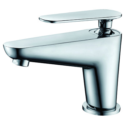 Single-Hole Single-handle Bathroom Faucet with Drain Assembly