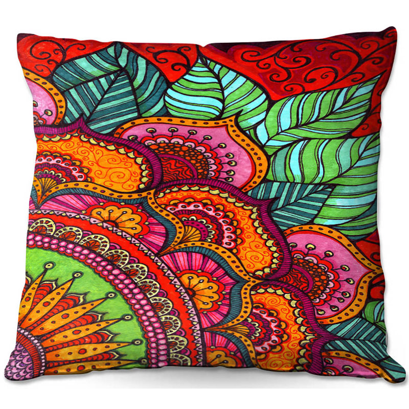 Coussin décoratif canapé, 18 po x 18 po