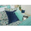 Courtepointe 100% coton Victory Surf Blue-1601935310
