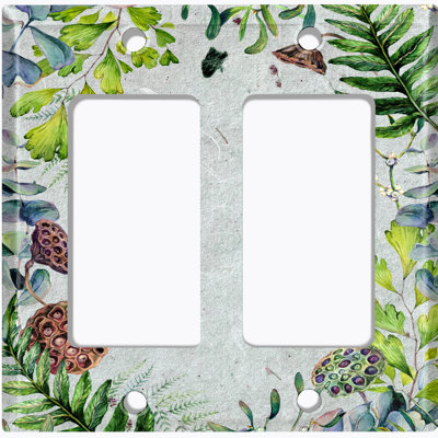 2 - Gang Rocker Standard Wall Plate