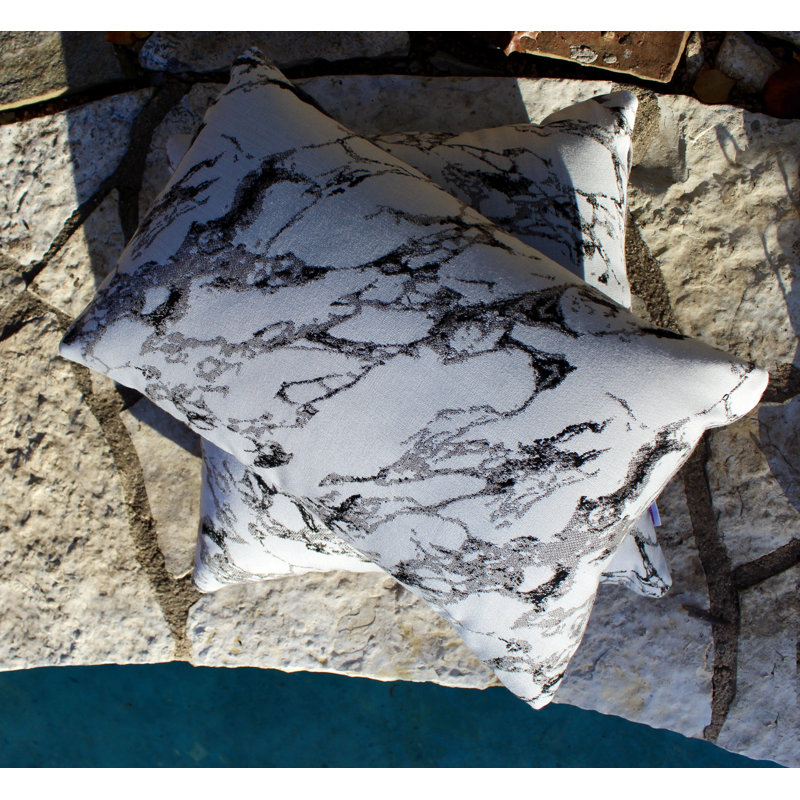 Sallie Duncan Designs Abstract Sunbrella® Outdoor Throw Pillow