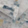 Liverii Abstract Design Modern Blue Area/Beige Rug