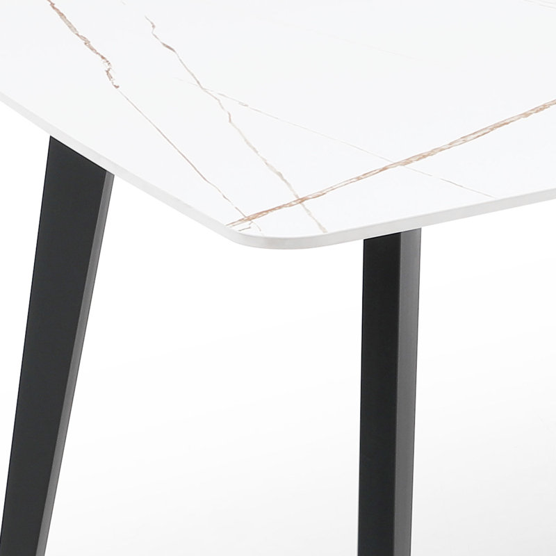 Avianne Unfinished Metal Base Dining Table