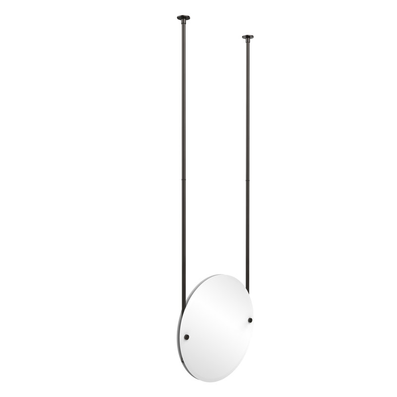 Gober Metal Wall Mirror, Oil Rubbed Bronze