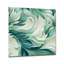 «Seafoam Serenity Tropical» - Art mural acrylique côtier moderne-101499433