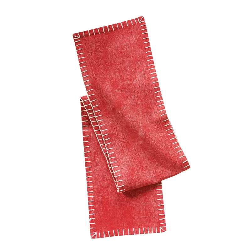 Chemin de table Seabridge Carter, Rouge