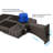 LED Street Light Bright Outdoor Area Lighting for Parking Lot Yard