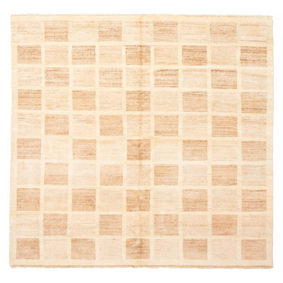 Finest Peshawar Ziegler Khaki Rug 6'6" x 6'2"