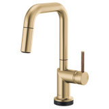 Odin® SmartTouch® Pull-Down Prep Faucet with Square Spout