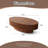 Handcrafted Relief Oval Coffee Table-162514195