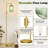 Adjustable Glass Floor Lamp