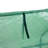 Outsunny 9' X 3' X 3' Portable Mini Greenhouse Outdoor Garden With Large Zipper Doors And Water/UV PE Cover, Green
