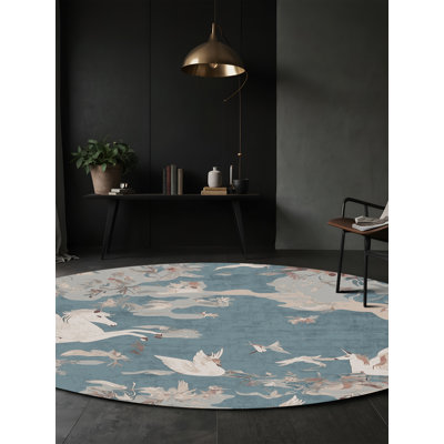 Tapis gris soyeux et moelleux
