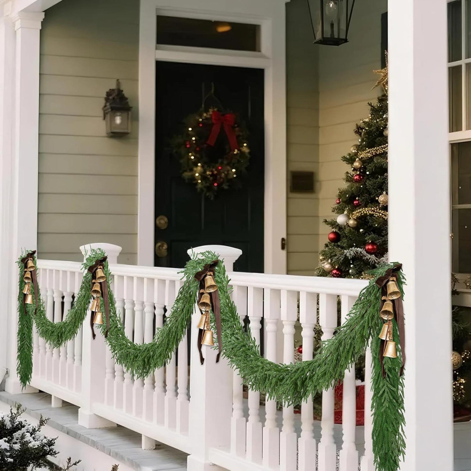 Norfolk Cedar Christmas Garland, 9'