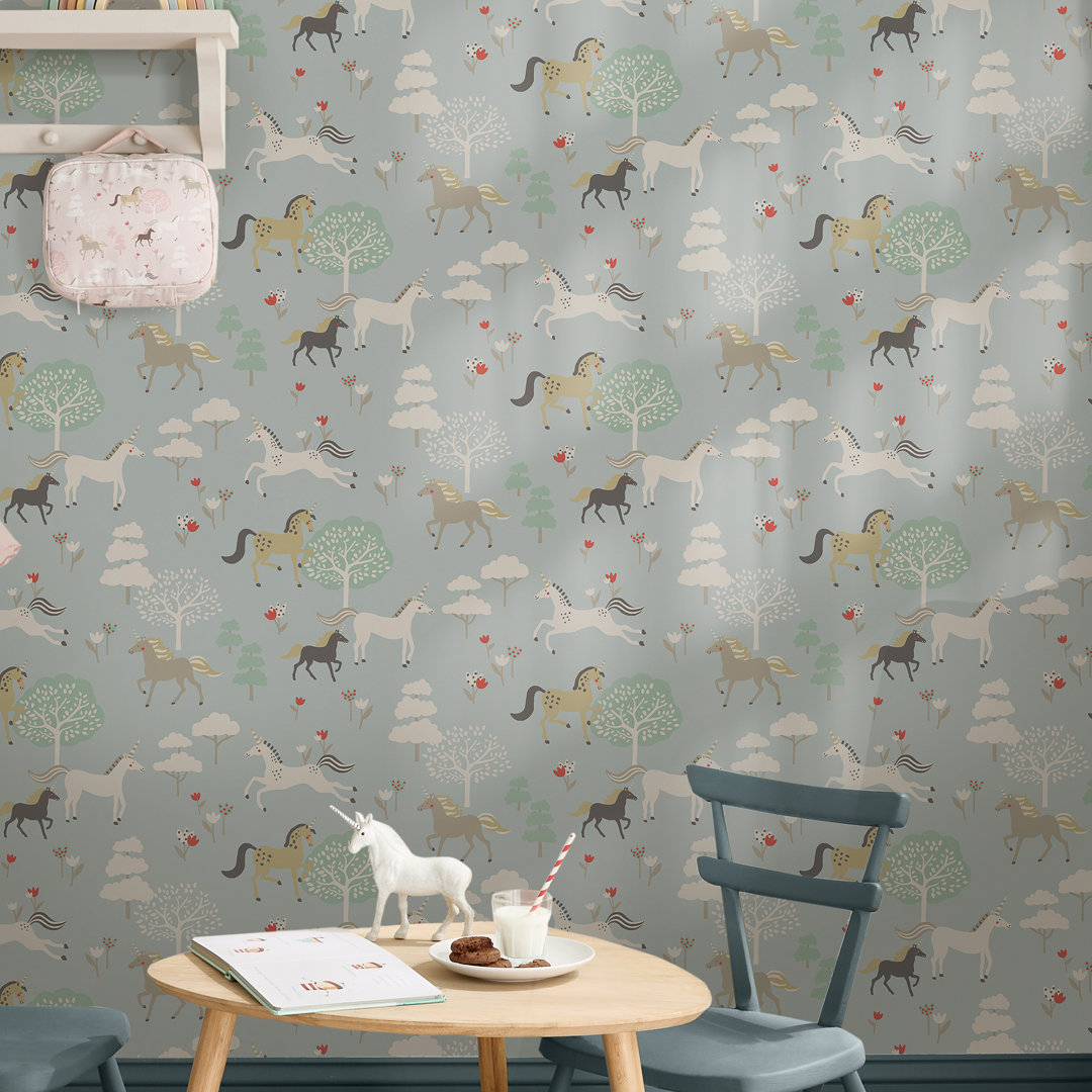 Sophie Allport Forest Ponies Witham Wallpaper