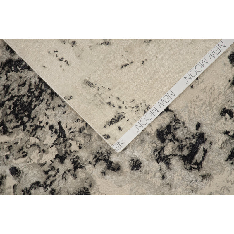 Contemporary Collection Hand Knotted Stone Area Rug, Rectangle 6' x 9'