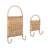 Woven Rattan Wall Hooks