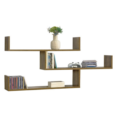 Briery 3 Piece Floating Shelf