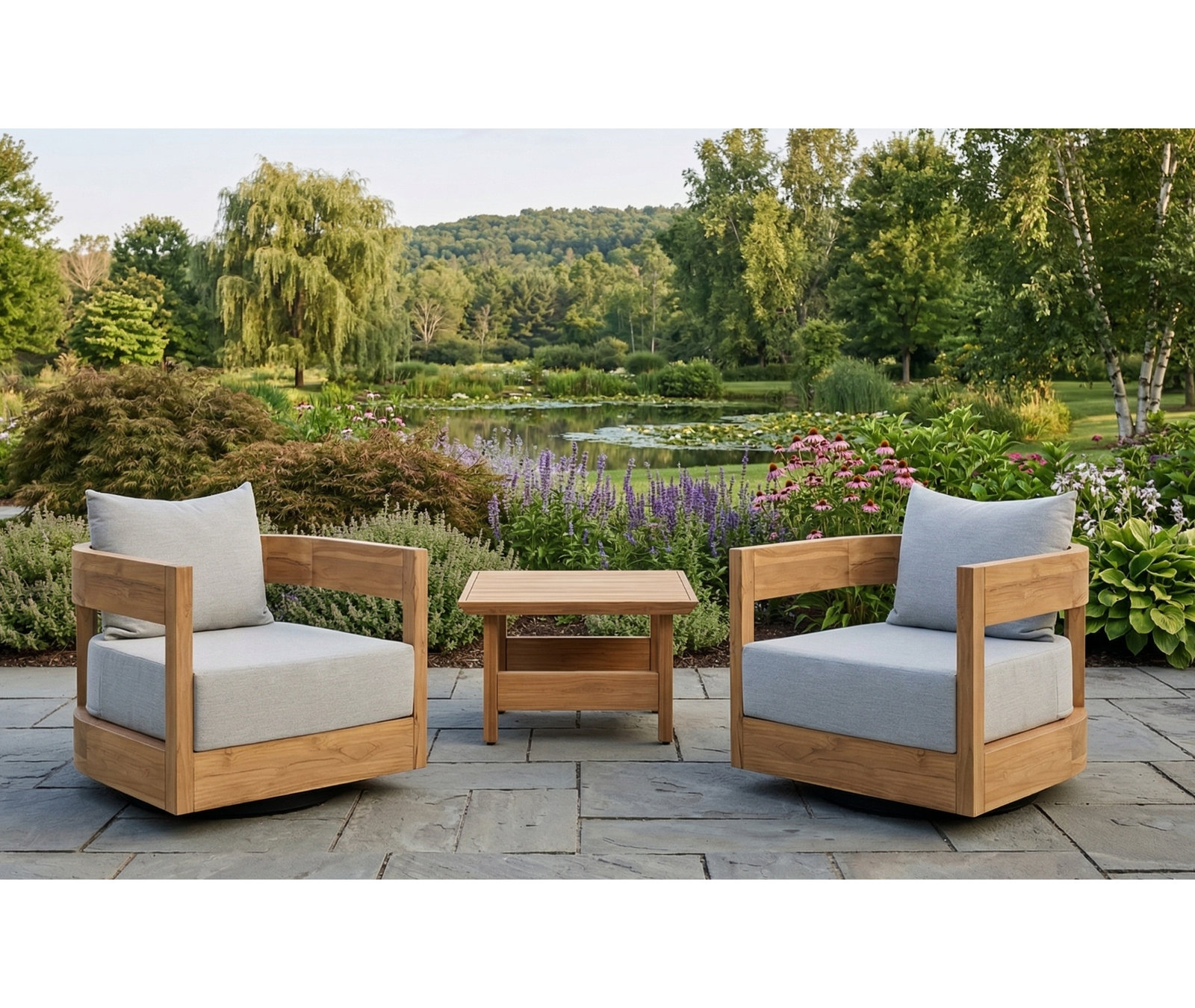 Everlee 2-Person Sunbrella® Patio Seating Group