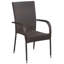 Garden Dining Set 5 Pcs Powder-Coated Steel-1686900158