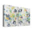 Motif de fleurs murales I - Toile tendue avec châssis de qualité supérieure - Prêt à être accroché-370663649
