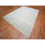 Tapis oriental moderne en soie pure noué à la main 9 pi x 12 pi Swan