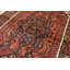 Tapis rouge en laine des années 1970 de 4 pi 1 po x 6 pi 6 po Fobbe