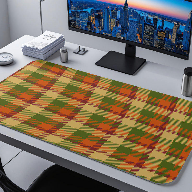Polyester Desk Pad, 31.5x15.5