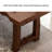 Rectangle Solid Wood Writing Desk-1107671842