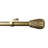 Dijanka Polyresin Adjustable Single Curtain Rod-21683747-21683746
